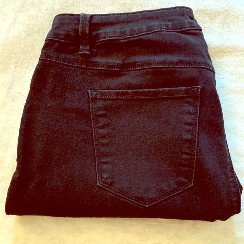 Black Denim Jeans 18W by D. Jeans